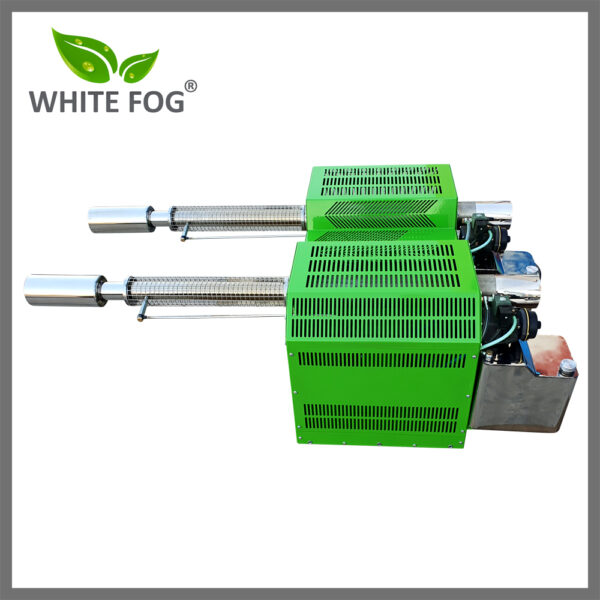 Two nozzle thermal fogger machine
